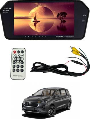MATIES 7inch Monitor Mirror With BT Screen Black LED