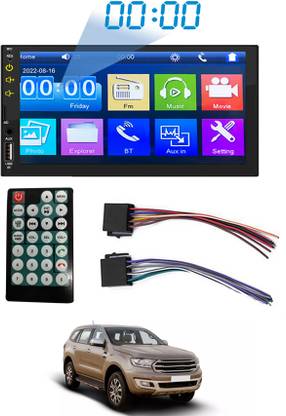 MATIES Player MP3/ mp4/mp5/USB/ FM Player/Bluetooth & Mirror link car Stereo 76 Black LED