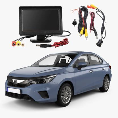 ModifyStyle 4.3inch Display + Parking Camera for Honda City (2020 to Present) Type 7 Black LCD