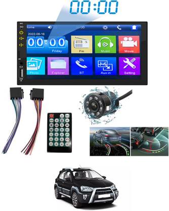 MATIES MP3/ mp4/mp5/USB/ FM Player/Bluetooth & Mirror link 82 Black LED