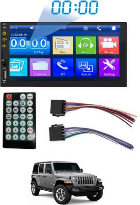 MATIES Player MP3/ mp4/mp5/USB/ FM Player/Bluetooth & Mirror link car Stereo 253 Black LED
