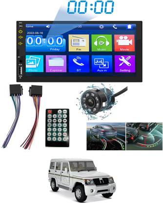 MATIES MP3/ mp4/mp5/USB/ FM Player/Bluetooth & Mirror link 34 Black LED
