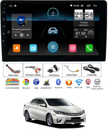 MATIES 9.66 inch Full Touch HD/Rearview/170 Degree Angle/G-Sensor/Recording Screen 9 Black LED