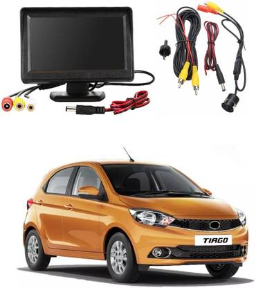 ModifyStyle 4.3inch Display + Parking Camera for Tata Tiago (2016 to 2019) Type 1 Black LCD