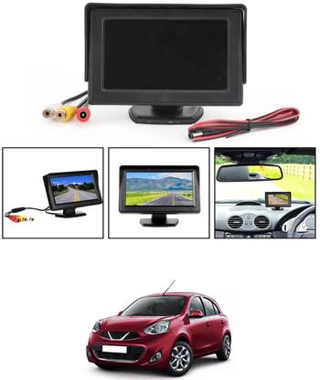 monolive Universal Car Dashboard 4.3Inch TFT Display LCD Monitor Screen-187 Black LCD