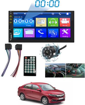 MATIES MP3/ mp4/mp5/USB/ FM Player/Bluetooth & Mirror link 17 Black LED