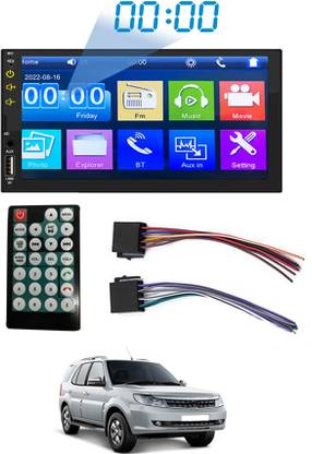 MATIES Player MP3/ mp4/mp5/USB/ FM Player/Bluetooth & Mirror link car Stereo 193 Black LED
