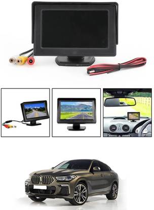 MATIES 12V/4.3 inch High resolution Color TFT LCD Car Monitor For All Cars Black LCD Black LCD