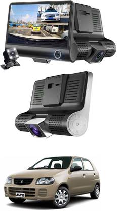 MATIES 4inch 3Way Car DVR Camera 1080P Video Recorder Cameras For Vehicle-15 Black LCD