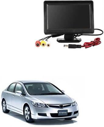 ModifyStyle TFT 4.3inch LCD Display/Monitor Suitable for Honda Civic (2006 to 2013) Type 1 Black LCD