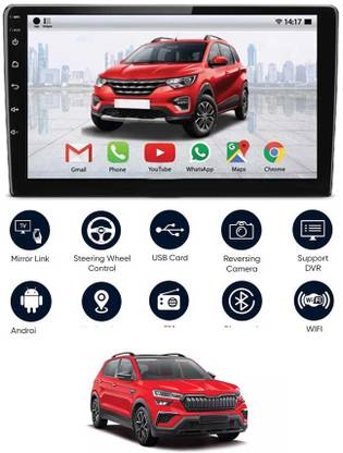 MATIES Universal 9inch Android Touch Screen With 2GB Ram+32GB Rom & GPS Navigation 134 Black LED