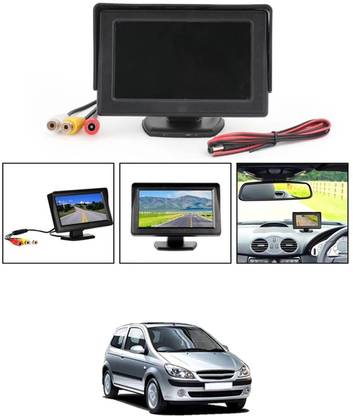 monolive Universal Car Dashboard 4.3Inch TFT Display LCD Monitor Screen-114 Black LCD