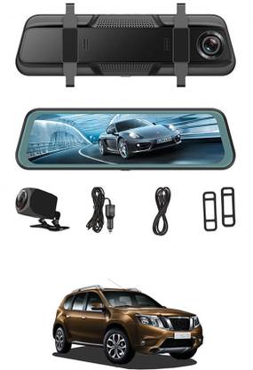 MSNP 9.66 inch Dash Cam Screen Starlight Night Vision Universal For Car 266 Black LED