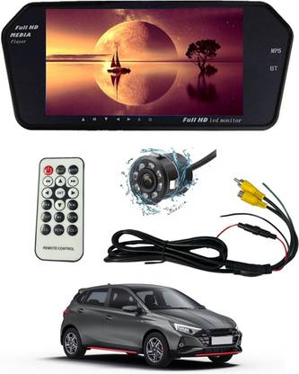 monolive Black 7inch BT Screen With Parking Camera For Vehicle-143 Black LCD