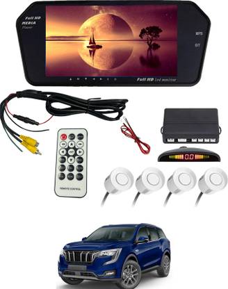 MATIES 7Inch BT Full Screen/White Parking Sensor For Car-XUV 700 Mahindra 2021 Car Stereo