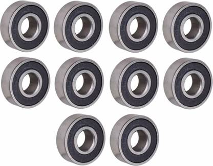 Powerr 696-2rs 6x13x5mm Miniature Ball Bearing (Pack Of 10) Wheel Bearing