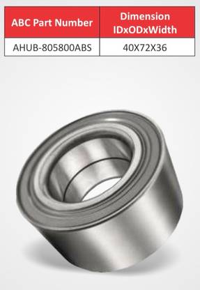 ABC AHUB - 805800 ABS Wheel Bearing