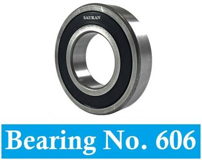 Sauran Pack Of 2 606 Bearing With Inner 6MM And Outer 17MM Size Wheel Bearing