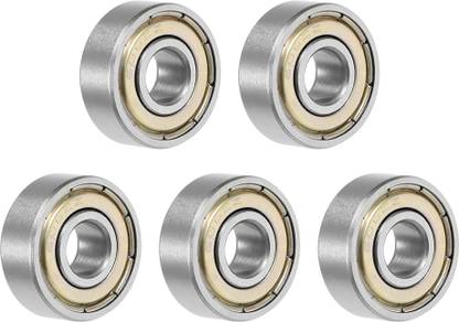 ZMB 606zz Pack of 5 pieces ID-6MM | OD-17MM | WIDTH-6MM Ball Bearing High Speed Wheel Bearing
