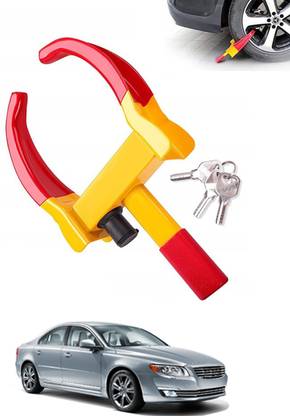monolive Heavy Duty Anti Theft Wheel Lock With Two Key Universal For Car 227 Wheel Lock