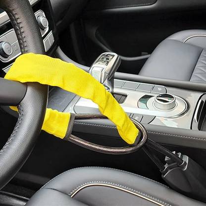 Beamerzz Car Steering Wheel Lock Adjustable Safety Lock Device Wheel Lock-09 Bemzz-0099 Wheel Lock
