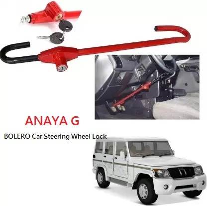ANAYA G Car Steering Wheel Lock With 2 Keys Anti thef Device For BOLERO Wheel Lock