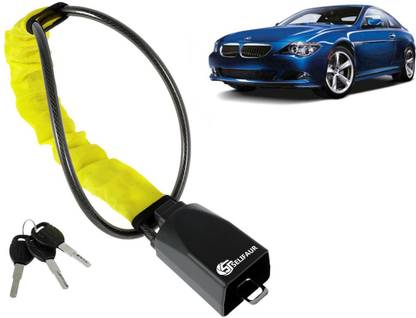 Selifaur W2L30 - Car Steering Wheel Lock Anti-Theft Device with 3 Keys For 6 Series Wheel Lock