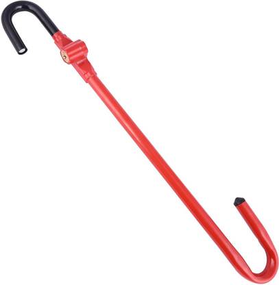 ALLEXTREME Car Steering Wheel Brake Lock Anti-Theft Double Hook Clutch Lock with 2 Key Wheel Lock
