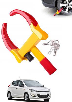 monolive Heavy Duty Anti Theft Wheel Lock With Two Key Universal For Car 144 Wheel Lock