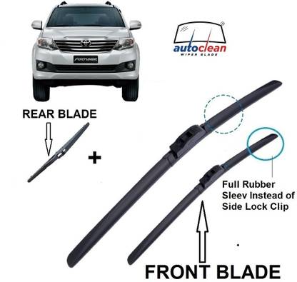 AutoClean FRONT & REAR FORTUNER NEW Windshield Wiper
