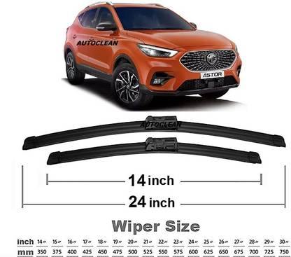 AutoClean FLAT WIPER BLADE Windshield Wiper