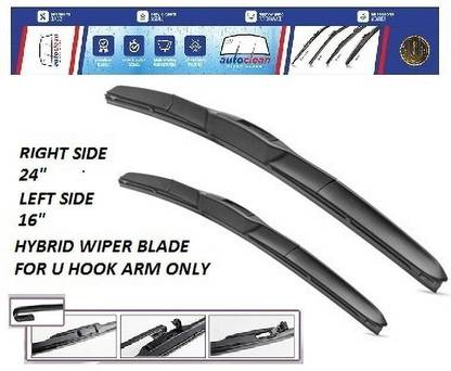 AutoClean FRONT HYBRID WIPER BLADE VITARA BREZZA , SIZE-24"+16" Windshield Wiper