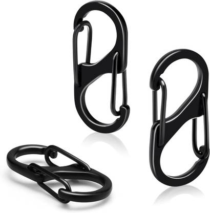 WELCROS S-Biner SlideLock Stainless Steel Pack Of 3 Carabiner
