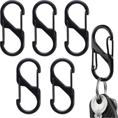 PALAY Dual Hook S Carabiners, Quick Release Design, Heavy-Duty Zinc Alloy, Versatile Locking Carabiner
