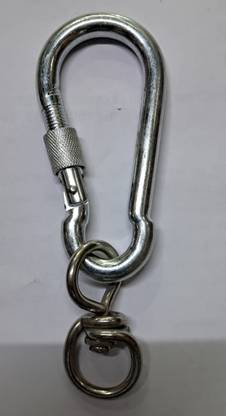 HMS Snap hook with double ring Locking Carabiner