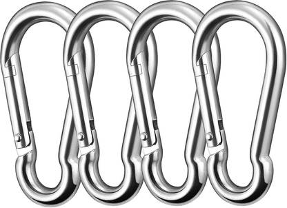 Onneybrothers 8 MM SNAP HOOK PACK OF 4 Carabiner