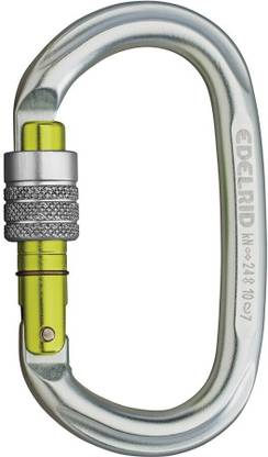 EDELRID Oval Power 2400 Screw Locking Carabiner