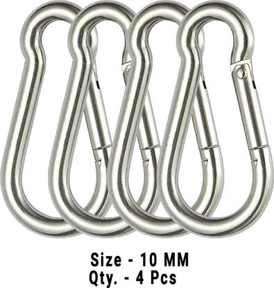 Fit Fusion Snap Hook for Climbing, GI Snap Hook (10MM) Carabiner