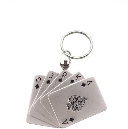 JM Poker Chip Key Chain