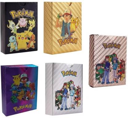 valuableplus 50Pc Playing Foil Cards 10Gold, 10Pink, 10Silver, 10Black & 10Rainbow