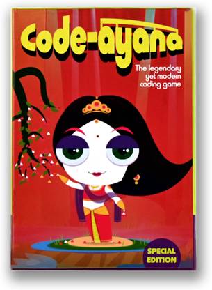 The Pretty Geeky Code-Ayana - Educational Coding Game | Card Game| Educational Game for Kids
