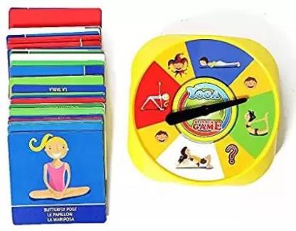 luzzo Exercise Physical Activity Game Yoga Game for Kids - 54 Poses of Yoga