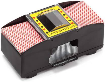 Naama Automatic Card Shuffler, Battery-Operated Card Shuffling Machine for Poker