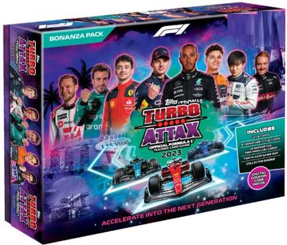 Topps F1 Turbo Attax Trading and Collectible Card gamee (Bonanza Pack)