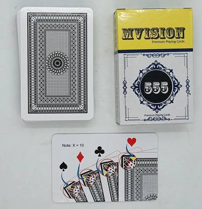 SSR SHOP A SARKAR 555 MARK DECK PLAYING CARD ( BLACK ) / CHEATING MAGIC PLAYING CARD