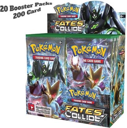 Bluebell Fates Collide Pocket Monsters Card Game Booster Packs for Kids