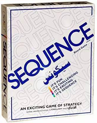 Baba Fab Sequence Board Game With Playing Board, Fun Games Board Game