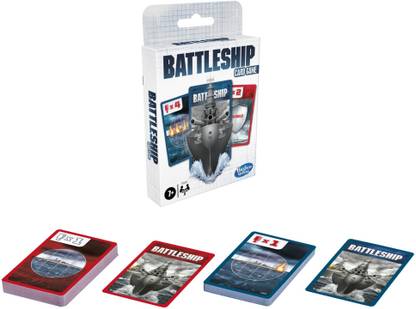 HASBRO GAMING Battleship Card Game for Kids Ages 7 and Up, 2 Players Strategy Game