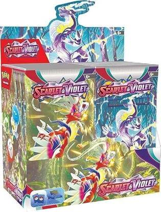 Bestdeals Poke mon Cards for Kids Real High Trading Cards TCG 48 Crown Zenith Cards Violet