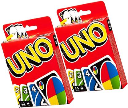 pari pari UNO FAMILY CARD GAME Model No-A-44 COMPLETE PACK OF 2 COMBO CARDS
